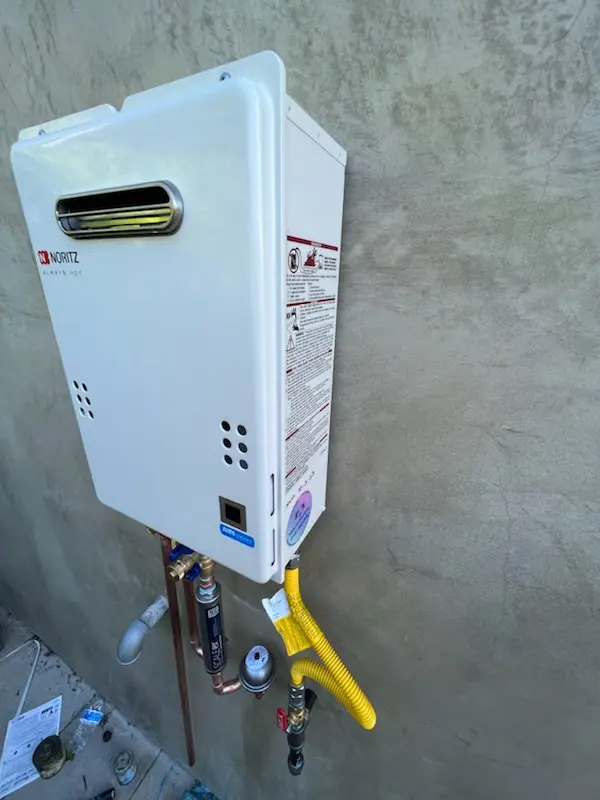 Tankless water heater installation for Willowbrook homes